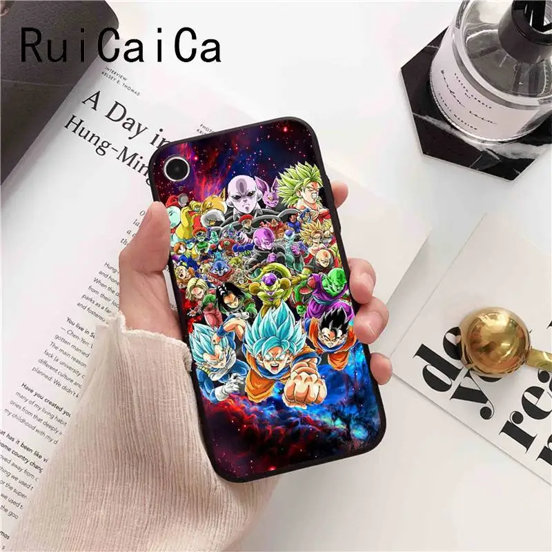 Новый силиконовый чехол для телефона Ruicaica Dragon Ball Z iPhone 6S 6plus 7 7plus 8 8Plus X Xs MAX 5 5S