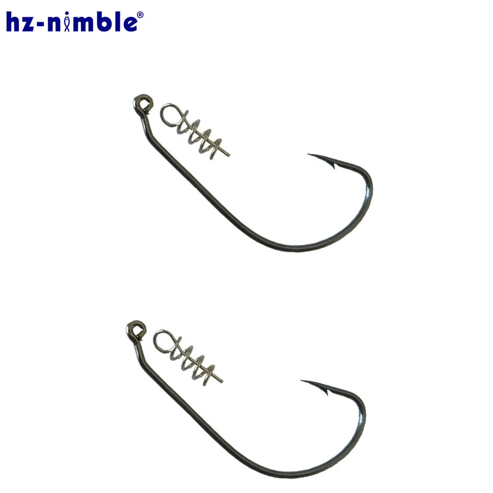 50 шт. реакционные спиральные замки приманки снасти Swimbait крючки