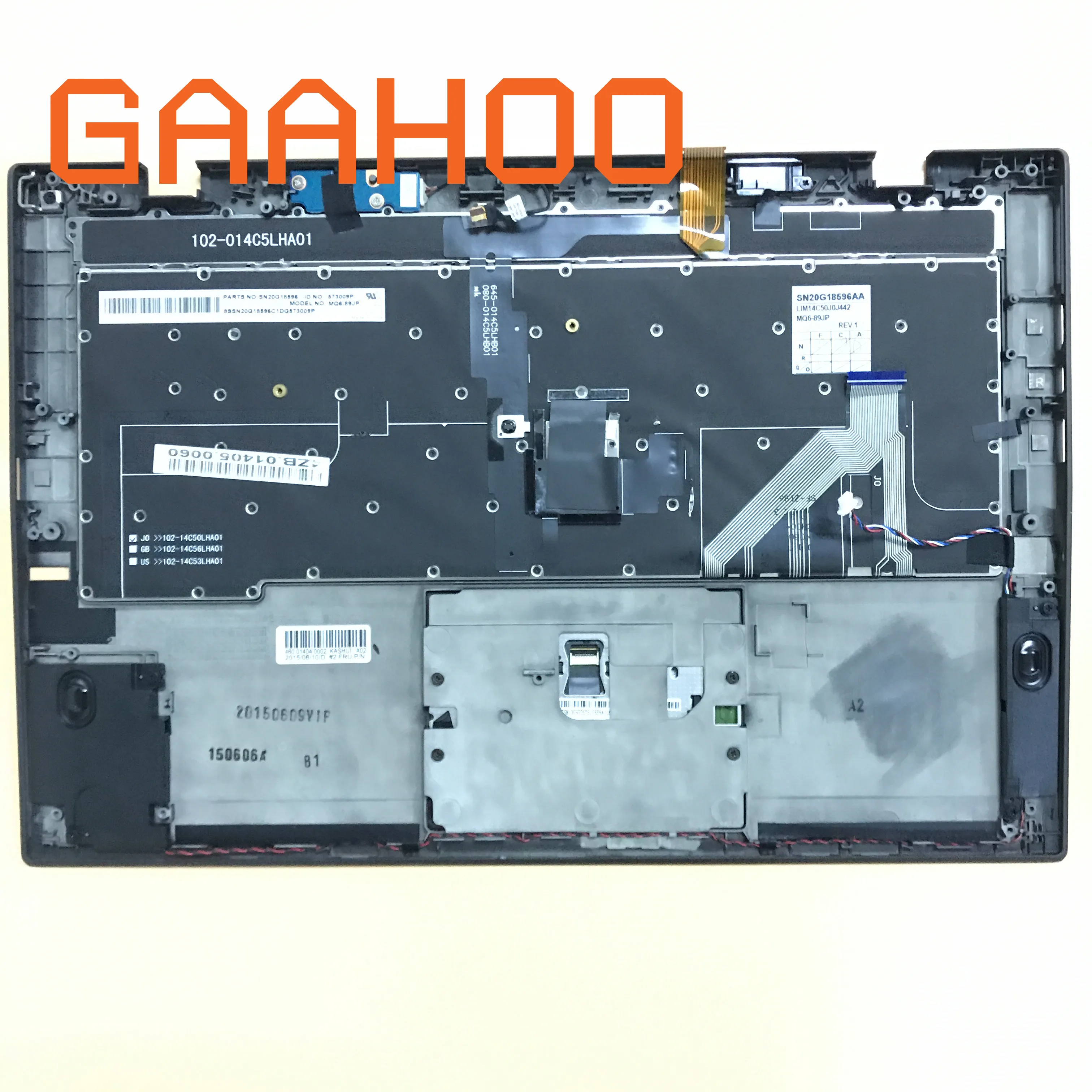 Для Lenovo ThinkPad X1 Carbon 3rd 2015 JA JP подсветка клавиатуры Рамка Упор для рук чехол/w TP
