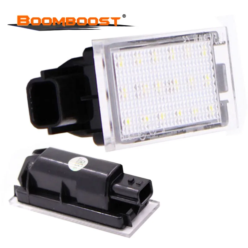 2 шт. автомобисветильник светодиодные лампы для номерного знака Renault Clio/Megane II/Lagane