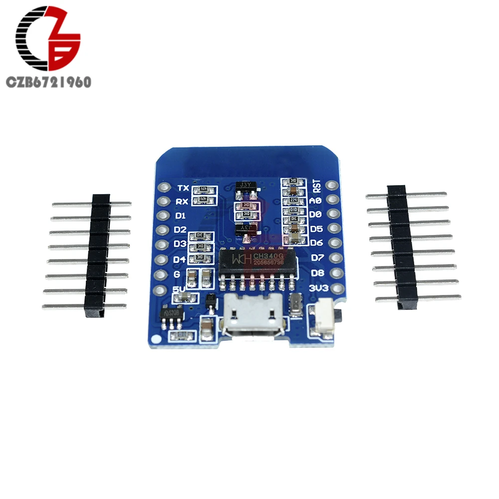 3 V ESP8266 ESP 12 CH340G CH340 V2 WeMos D1 Mini Wifi макетная плата Micro USB для NodeMCU IOT Board DIY Kit|mini mini|mini d1mini v2