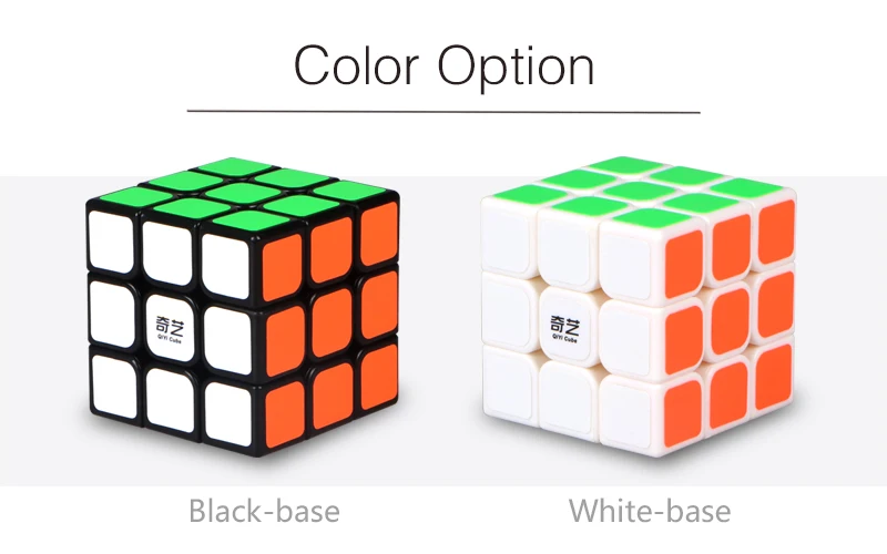 QIYI puzzle 3x3x3 Magic Sticker cube Speed Puzzle Cube funny toy Toy Educational Toys For Children | Игрушки и хобби