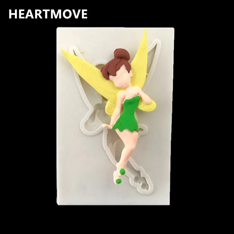 HEARTMOVE Ангел силиконовая форма для выпечки в форме цветка вечерние свадебные