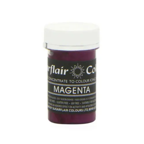 MAGENTA PURPLE 30 цветов Sugarflair пастельные съедобные концентрированные пасты гель для еды торт чашка глазурь цвет 25 г - Цвет: MAGENTA PURPLE