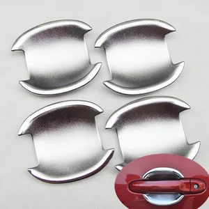 Хромированная крышка чашки ручки двери автомобиля для Nissan Cube 2009 - 2016 Juke 2011 - 2018 Versa 2012 - 2018 Nissan Note E12 2013-2019