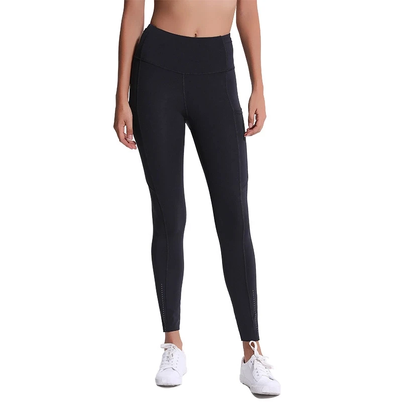 Женские супер мягкие леггинсы Dri Fit с высокой талией для занятий йогой, занятий спортом, с телефоном и скрытыми карманами