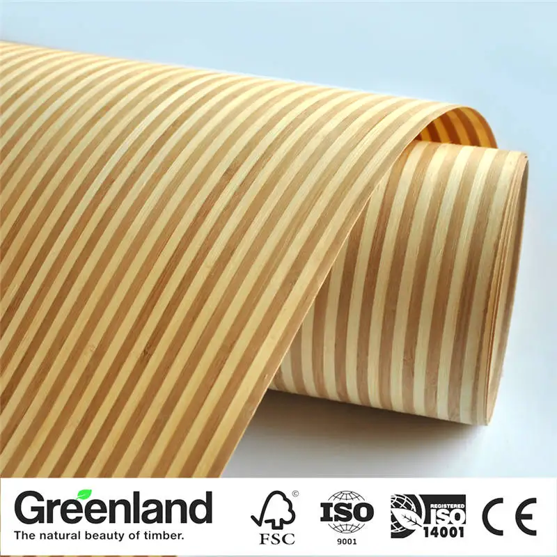 Zebrano Bamboo Бамбуковый шпон, настил, сделай сам, мебель, сырье, натуральный материал, двери для стула, шкафа, наружная кожа, размер 250x42 см, натуральный Вертикальный шпон - Цвет: Zebrano Bamboo