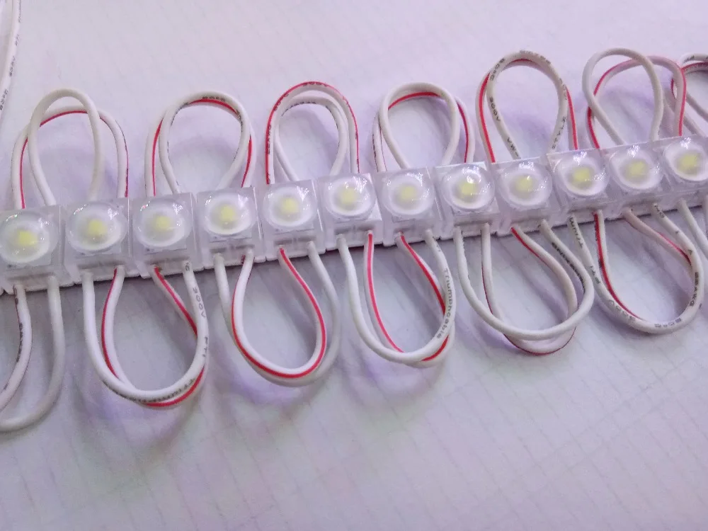 1 Вт высокомощный тонкий светодиодный фонарь с боковой подсветильник кой модуль