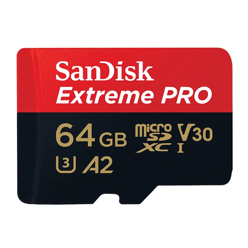 Оригинальная карта памяти sandisk, класс 10 A1, 16 ГБ, 32 ГБ, 64 ГБ, 128 ГБ, Micro SD карта, Экстрим PRO V30, TF карта для Samrtphone и планшетного ПК - Емкость: A2-64GB R-170MB