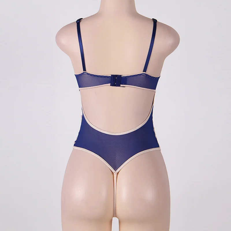 Сексуальное женское кружевное белье с открытой спиной сексуальное эротическое