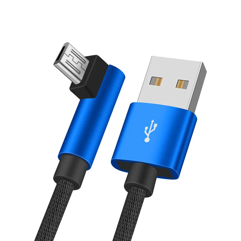 USLION Micro USB кабель для samsung Xiaomi huawei MEIZU Android L Тип MicroUSB Быстрая Зарядка Кабели адаптер данных кабель