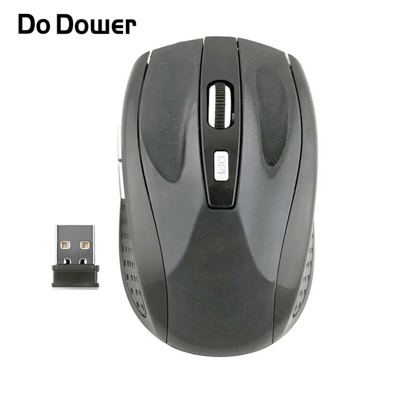 Do Dower 2 4G Беспроводная оптическая мышь компьютер с левой и правой рукой USB нано