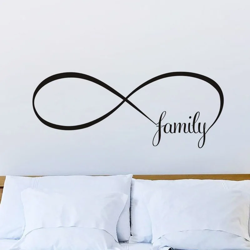 Бесконечные домашние товары аксессуары Виниловая наклейка для гостиной