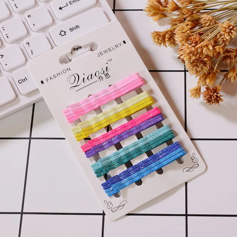 Женские волнистые металлические заколки для волос яркие блестящие 20 шт./компл.