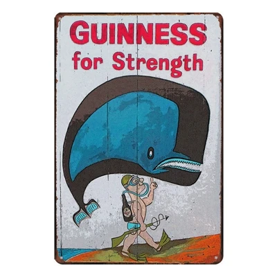 SA2022 Guinness Vintage Metal Plaques Wall Art Kitchen Party Home Retro Craft Bar Decoration 30X20CM SA-2013 - Цвет: SA2022