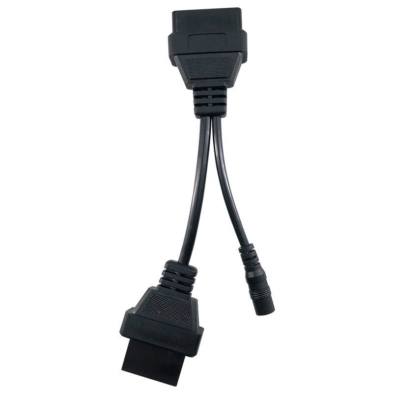 Диагностический кабель Maozua для Mitsubishi 12Pin OBD2 16-контактный 12-контактный адаптер OBD II