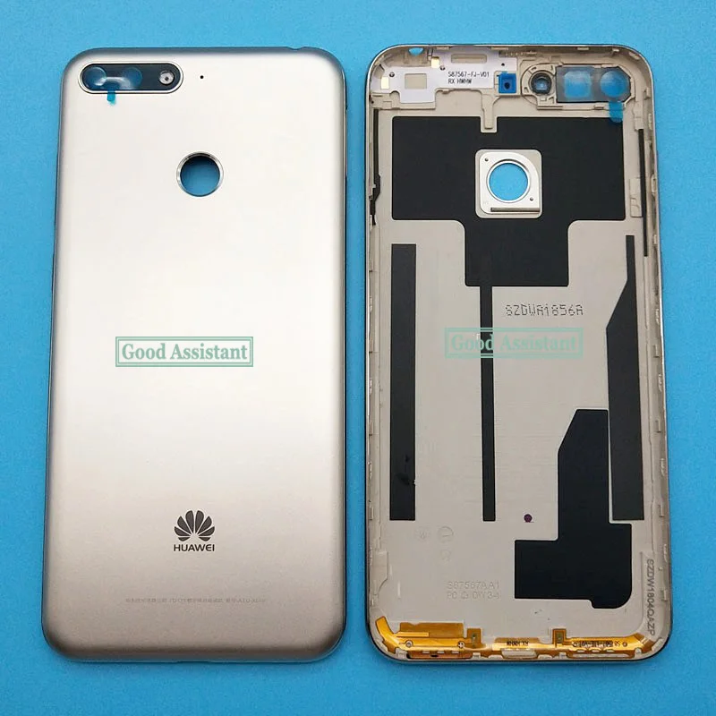 5,7 дюйма для huawei Y6 Prime /для huawei Y6 Pro задняя крышка для батареи, корпус, чехол, запчасти для заднего стекла