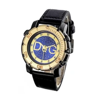 zegarki meskie new listing men luxury brand watches quartz clock fashion leather belts watch cheap sports wristwatch relogio