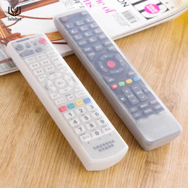 Прозрачный силиконовый чехол luluhut для ТВ пульта дистанционного управления