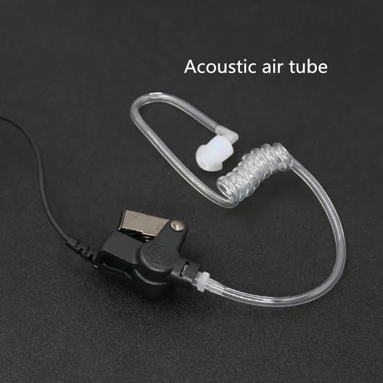 

Long big PTT Acoustic Air Tube Headphone for Motorola PRO5150 GP340 GP580 GP328 GP338 HT750 PTX760 etc walkie talkie