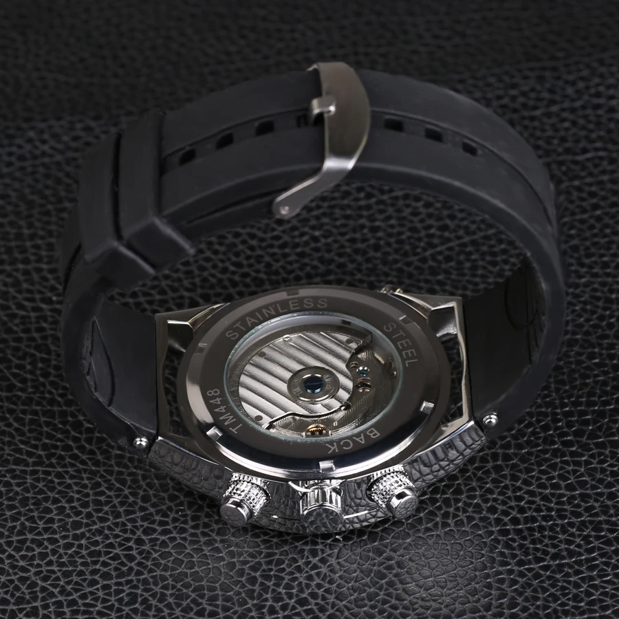 Классические часы Tourbillon мужские топового бренда Роскошные автоматические с