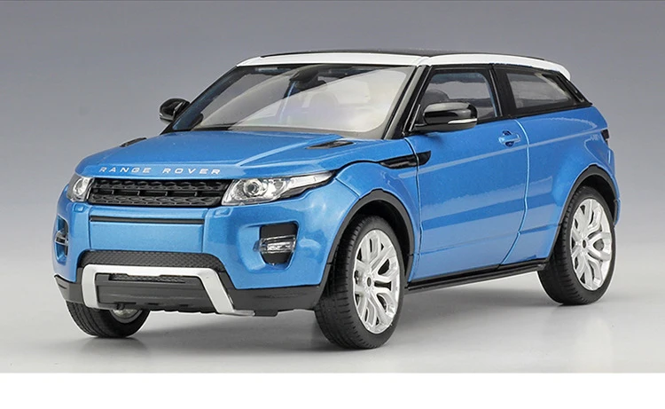WELLY 1:24 масштаб высокая симулятор Металлическая Модель Aurora Land Range Rover Sport SUV литая модель автомобиля сплав игрушечный автомобиль для детей Подарки