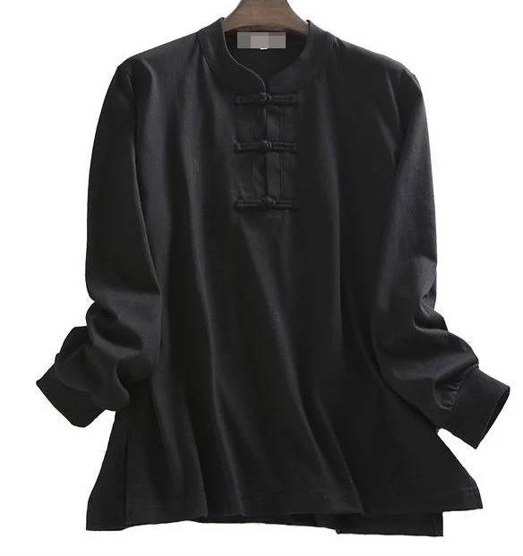 Хлопковые футболки кунг фу ушу высокого качества боевые искусства цигун