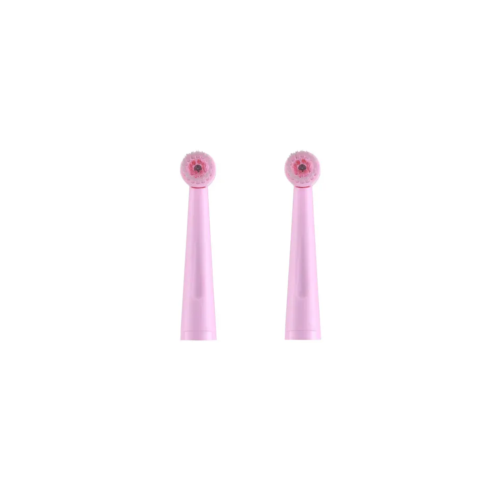 HERE-MEGA Мягкая зубная щетка DuPont для R02 - Цвет: R02 2heads Pink