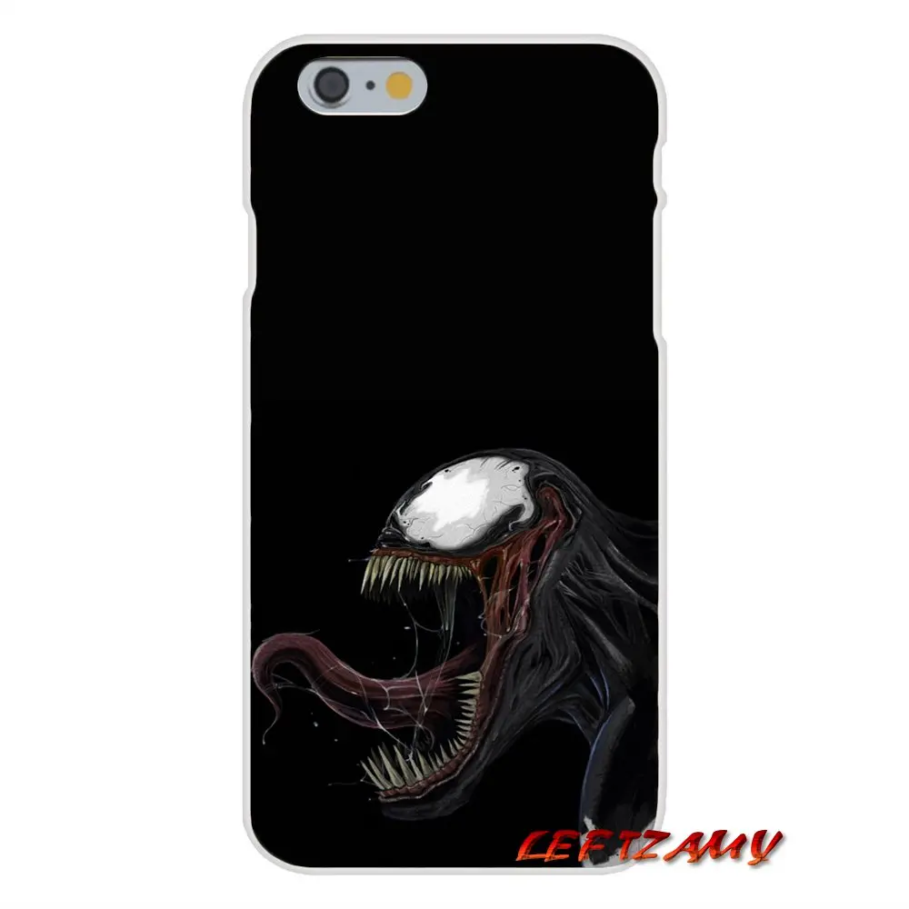 Carnage Marvel Comics Spider Man Venom аксессуары для телефона Чехлы iPhone X 4 4S 5 5S 5C SE 6 6S 7 8 Plus |