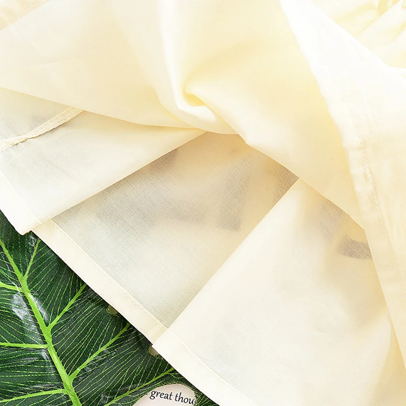 Твердые кисточкой летнее платье для девочки Мода-Line повседневные девочек модное