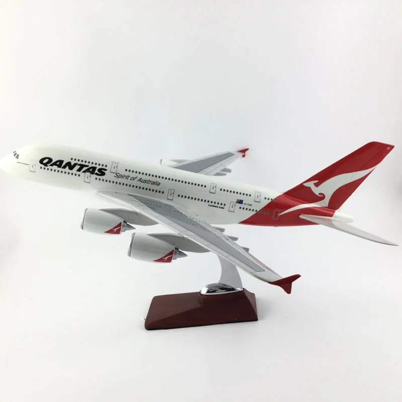 Австралия авиакомпаний пассажирский самолет A380 QANTAS модель самолета Модель