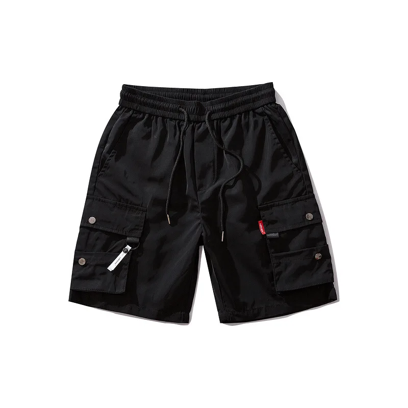 

Rock Hipster Multi Pockets Baggy Shorts Men Hip Hop Casual Streetwear Short Pants 2019 Summer Male Sport Fitness Short Trousers