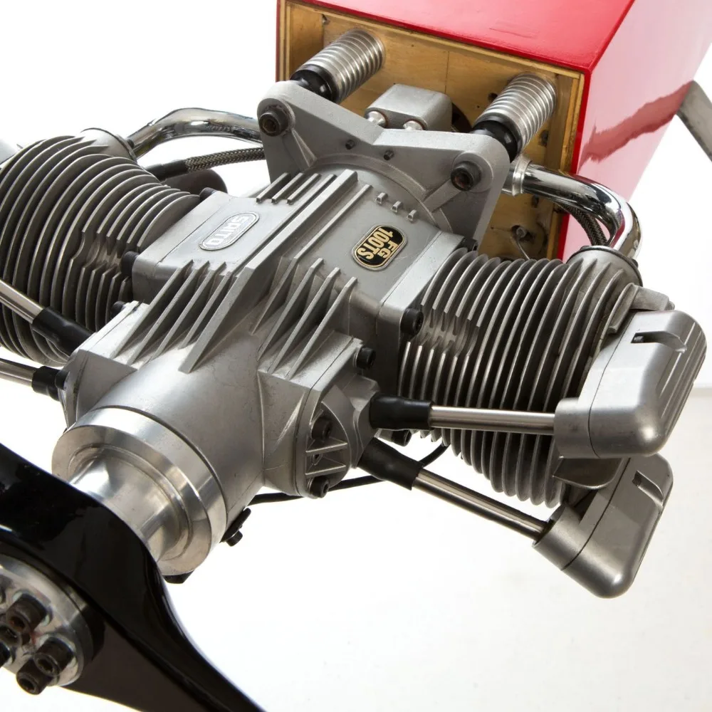 Rc Сайто двигатели Запчасти четырехтактным двигателем 100cc 4-тактный двухцилиндровый FG-100TS бензиновых двигателей(SAIEG100TS