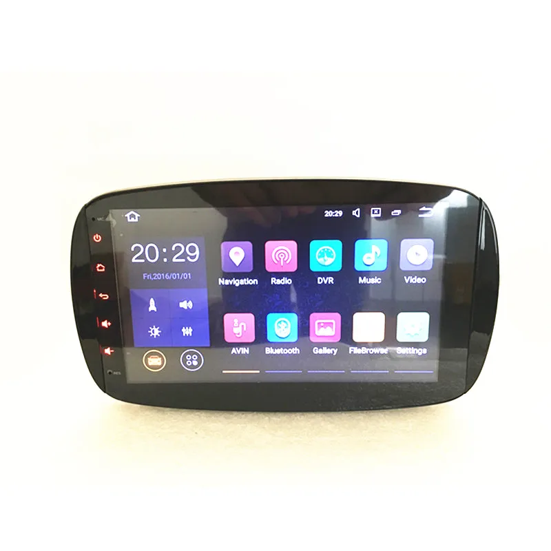 Android 10 0 автомобильное радио навигация 9 дюймов Full touch ForMercedes/ben z Smart Wifi с bluetooth и GPS HD