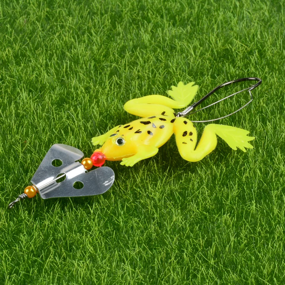 1pcs Hard Soft Frong Fishing Lure 9cm 5.9g Topwater Crankbait Wobblers Isca Artificial Bait For Bass Carp Pikes Lures | Спорт и