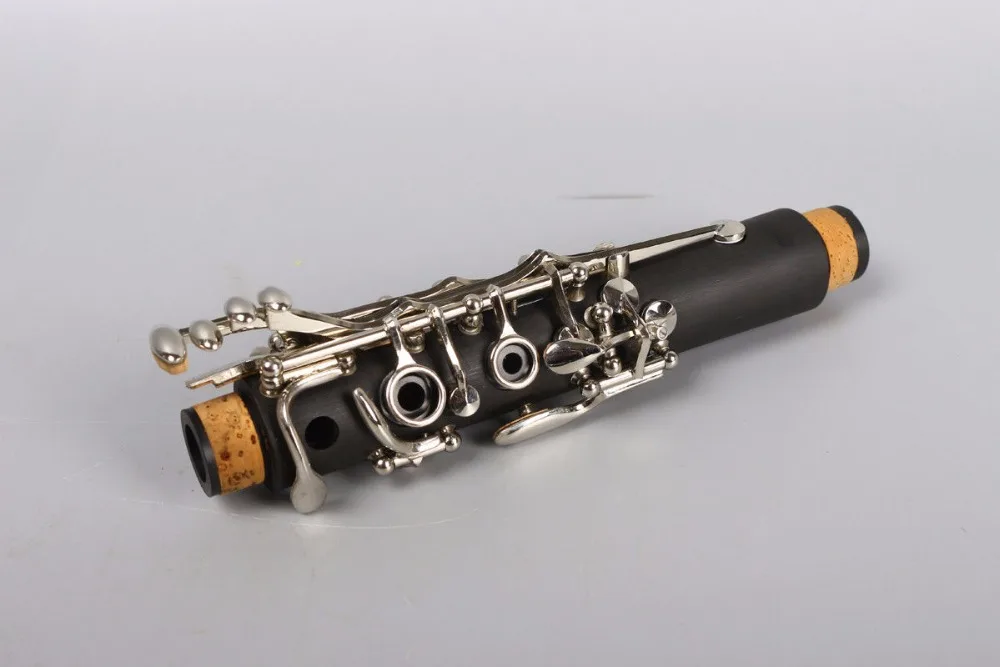 

New Professional C Key CLARINET Nickel Plated Key with Case
