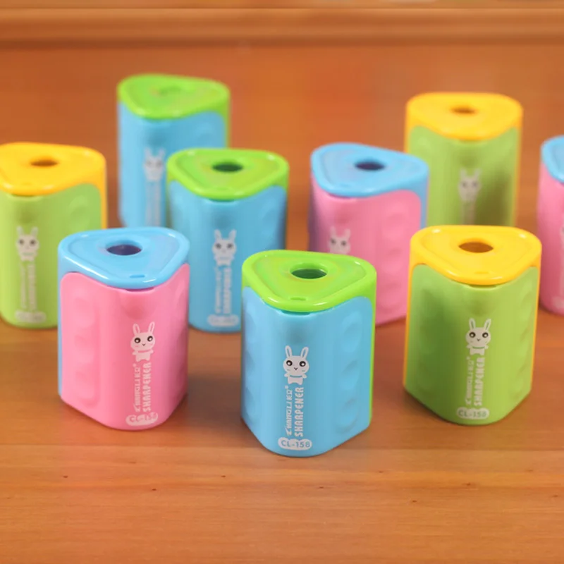 Симпатичная точилка с мультяшным Кроликом милая для карандашей школьные