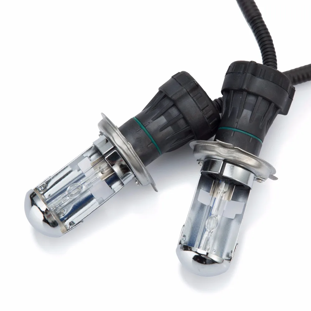 35 Вт/55 Вт 2 шт. H4 Bi xenon HID лампы с Управление линия реле провода 3000 K 4300 6000 8000 10000