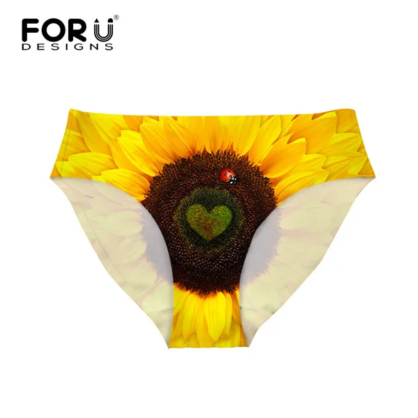 FORUDESIGNS Kawaii 3D животное розовая свинья печать женские бесшовные пикантные трусики нижнее белье для дам трусы хлопковые трусики лучшие подарки - Цвет: C0943AM