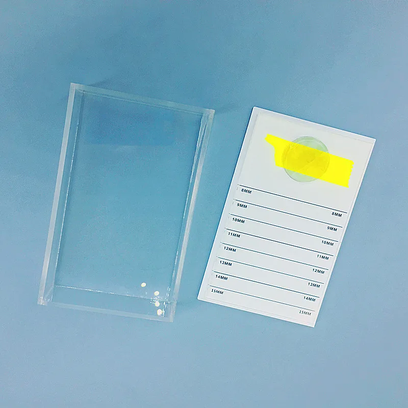 Коробка для хранения ресниц акриловый чехол наращивания коробка косметики