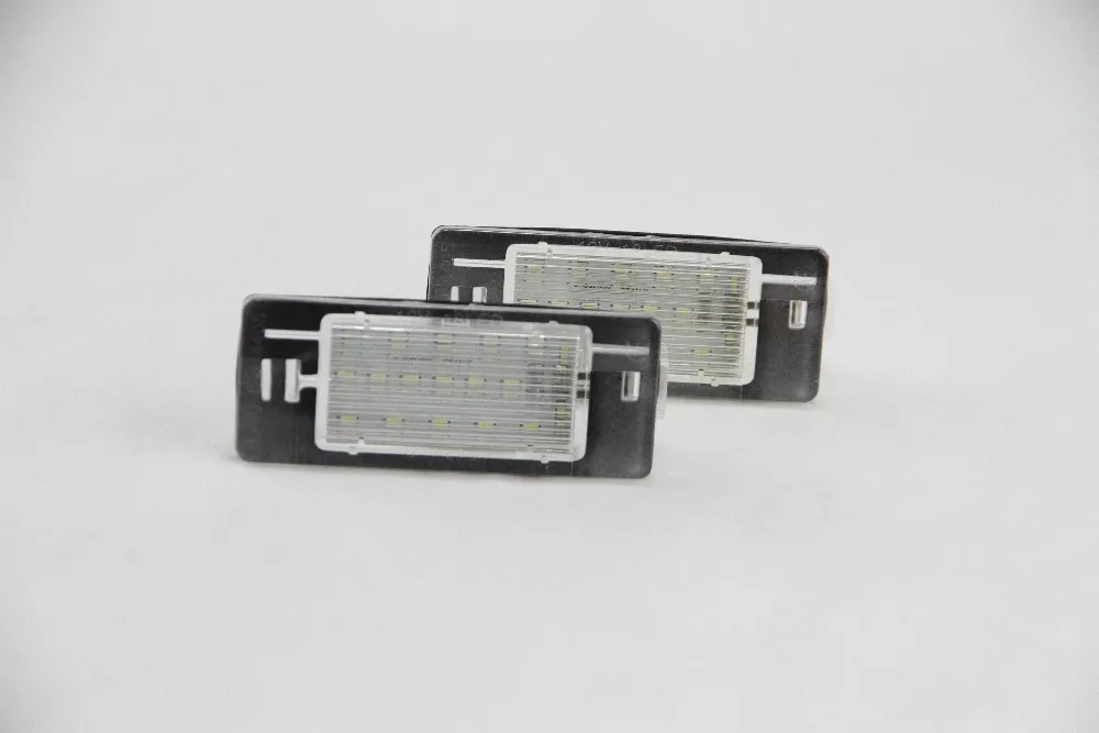 2x Canbus 3528SMD светодиодный светильник номерного знака, лампа номерного знака, автомобильный светильник, лампы для Opel Vectra C Estate 2002-2008, автомобильный светильник, источник