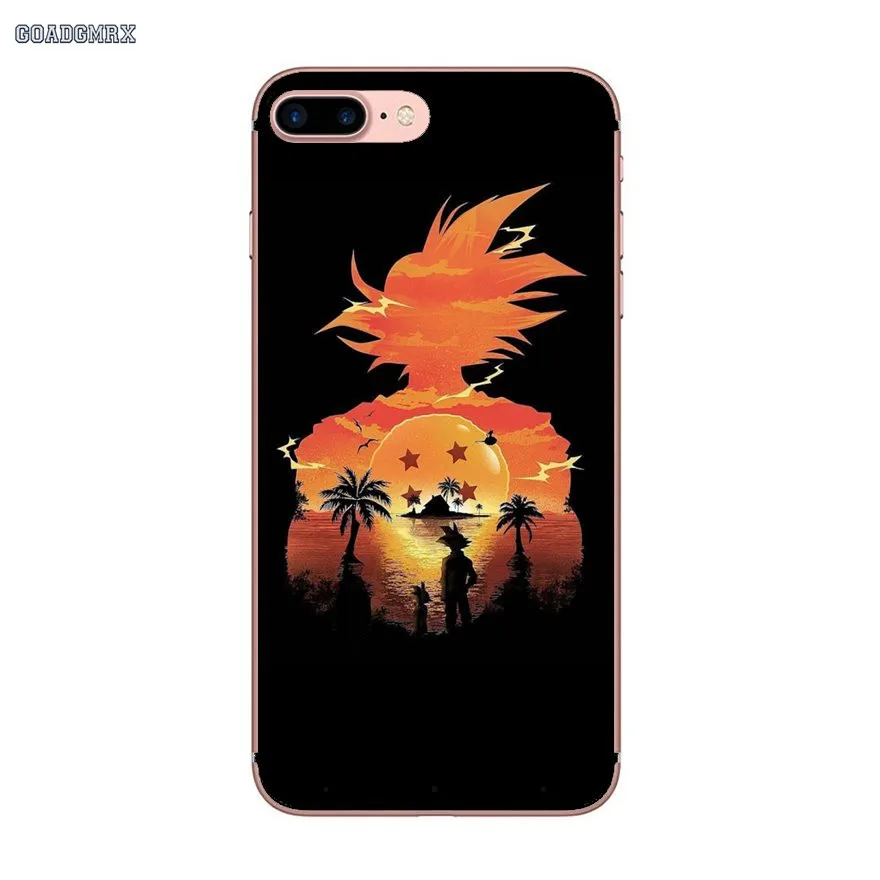 Dragon Ball Z Super Goku для samsung Galaxy S2 S3 S4 S5 Mini Alpha S6 S7 edge S8 S9 Plus J1 Grand Prime силиконовый кожаный