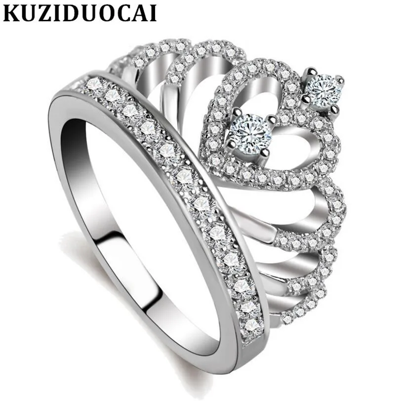 Kuziduocai новые модные ювелирные изделия из нержавеющей стали циркониевая