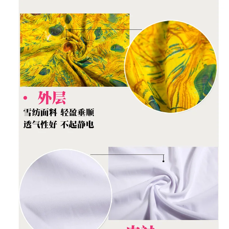 2019 Весенняя Летняя женская юбка модная богемная Милая размера плюс 5XL 6XL желтая