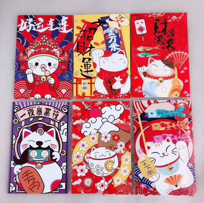 30 листов/Набор Lucky Cat стильная открытка/поздравительная открытка/подарки на Рождество и год