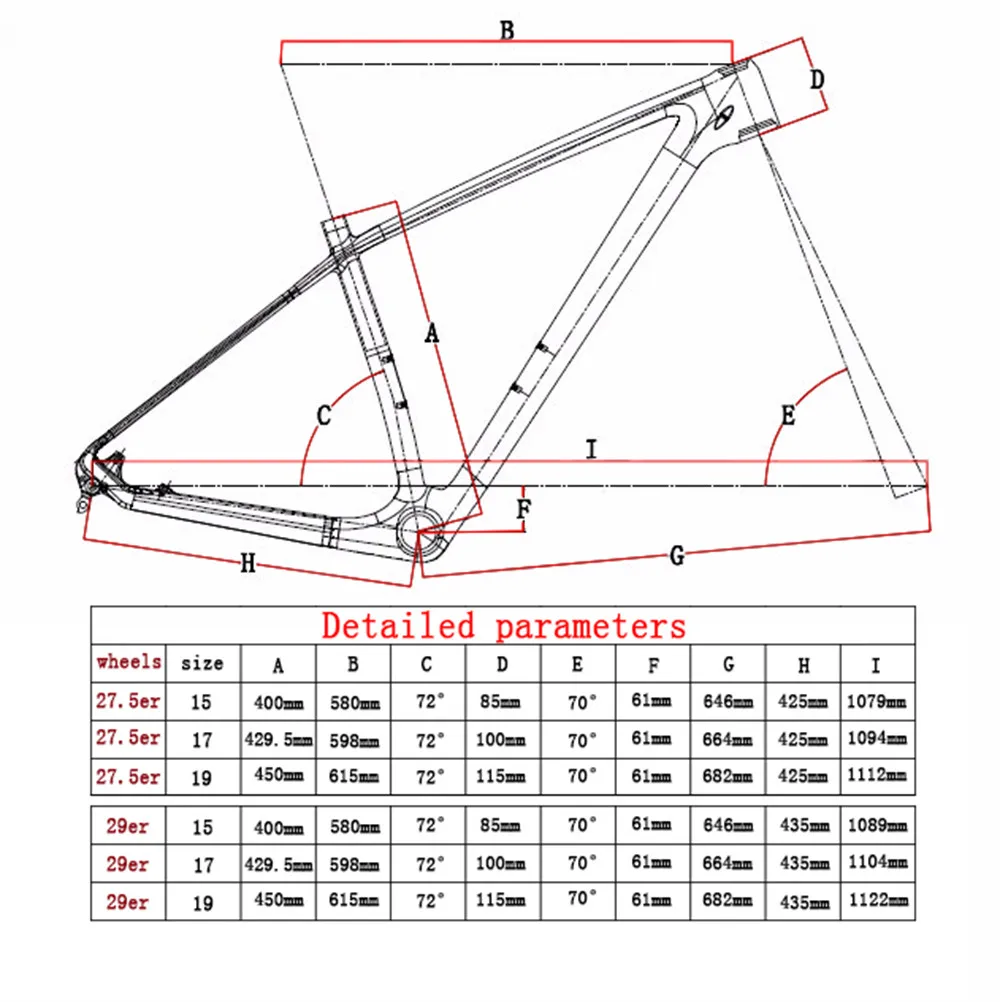 Бесплатная доставка 27 5/29er китайские mtb карбоновые рамы углеродный набор рамок