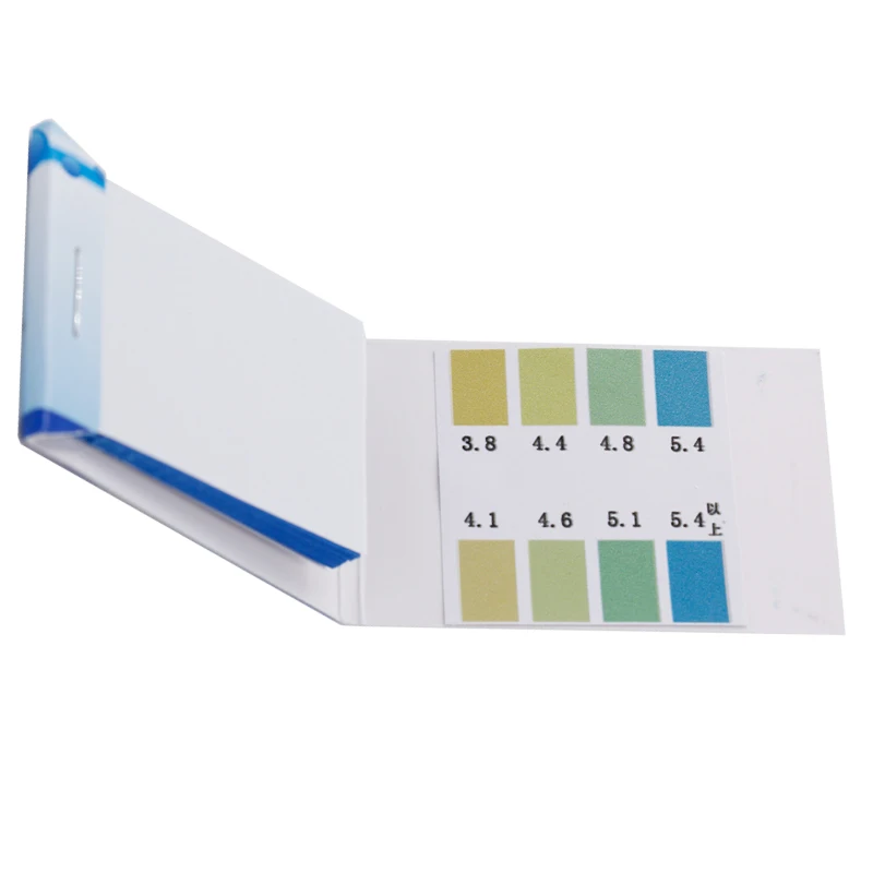 

50set/lot 80 Strips PH litmus paper range 3.8-5.4 Water Acid Alkaline Indicator tester 21%off
