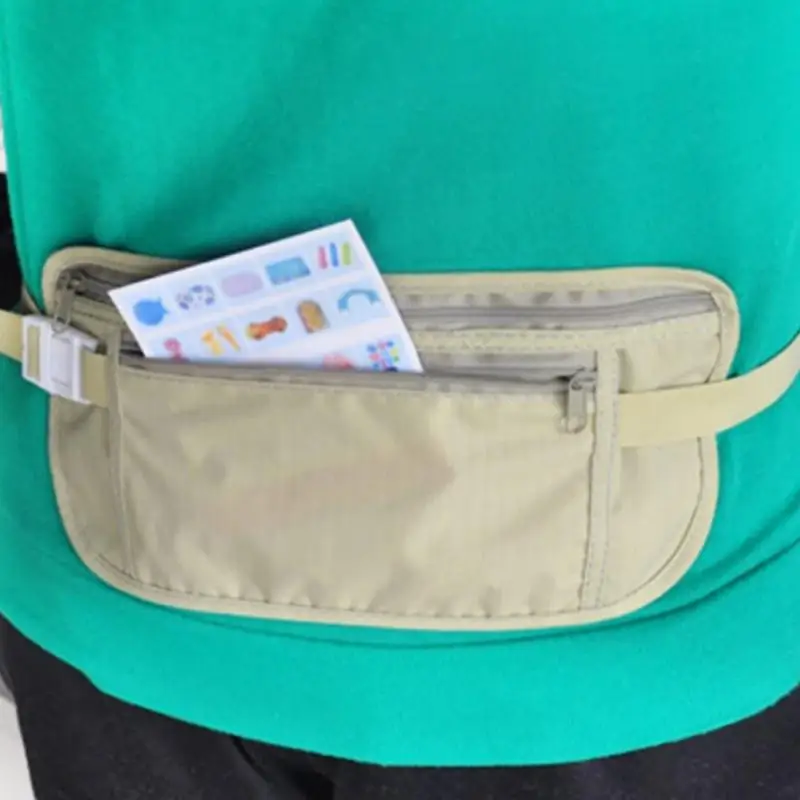 Уличная поясная сумка водонепроницаемая для пробежек пояс живота женская