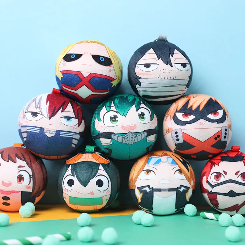 Брелок My Hero Academia All Might Izuku Bakugo Shoto Eijiro очаровательная игрушка для косплея