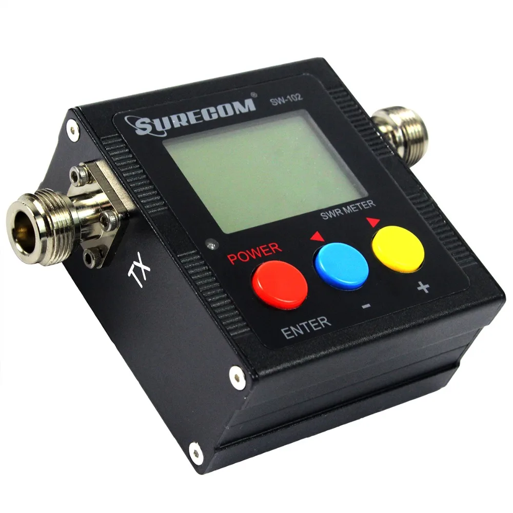 SURECOM SW-102 VSWR 1 00-19 9 Digital VHF/UHF 125-525MHz Power &amp SWR Meter для двухсторонней радиосвязи